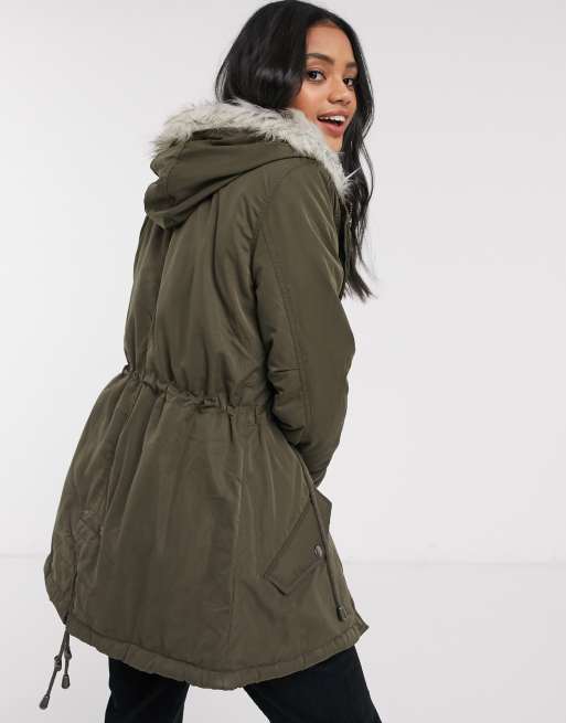 Brave soul khaki on sale parka