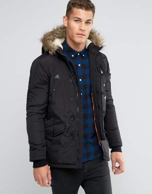 brave soul parka jacket mens