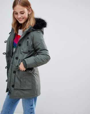 asos brave soul parka