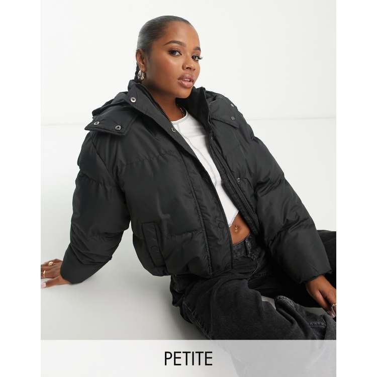 Brave soul petite karen best sale padded coat with hood