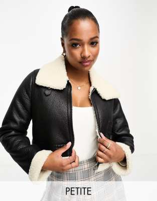 Petite aviator outlet jacket