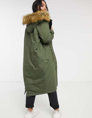 maxi parka coat