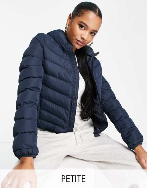 Navy hotsell petite jacket