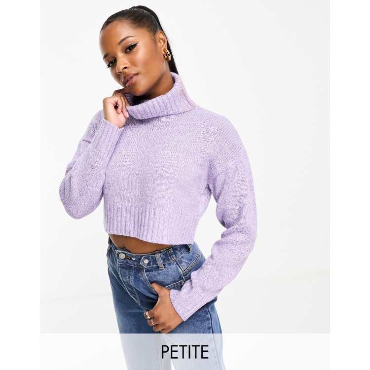 Lilac 2025 cropped jumper