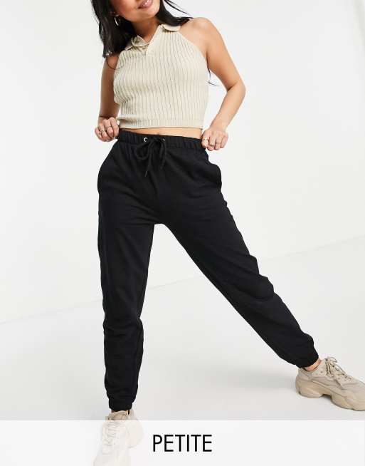 High waisted petite store joggers