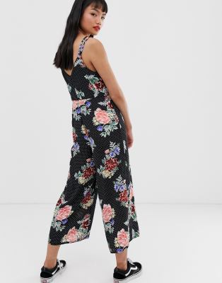 brave soul polka dot jumpsuit