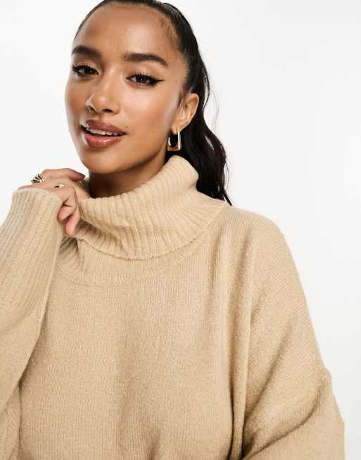 Cream turtle neck best sale