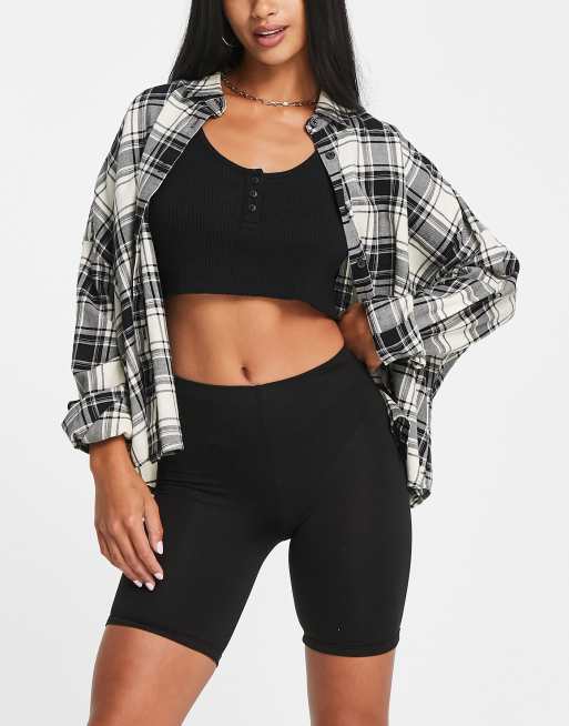 Brave Soul Petite - Sindy - Leggings corti neri, 2 di 4