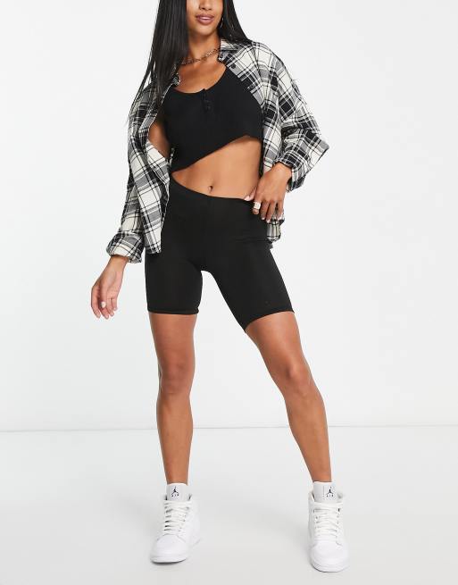 Brave Soul Petite - Sindy - Leggings corti neri, 4 di 4