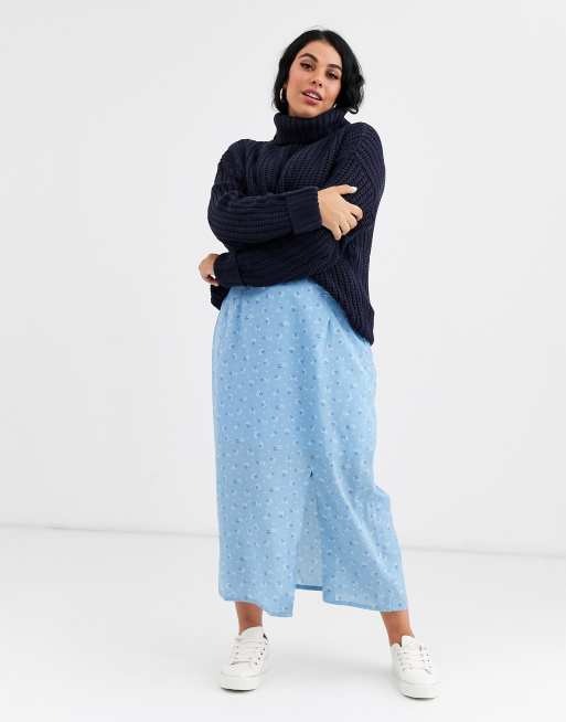 Brave Soul Plus - Anthom - Maglione  con collo alto, 4 di 4