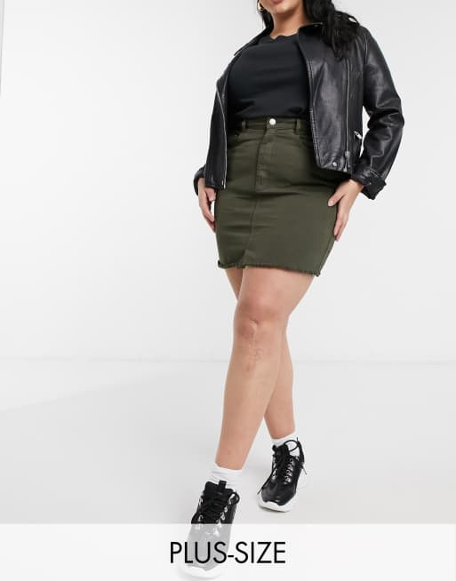 Plus size hotsell khaki skirt jackets