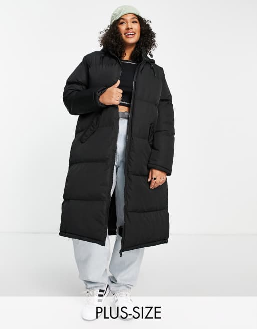 Brave Soul Plus – Cello – Winterjacke in Maxilänge