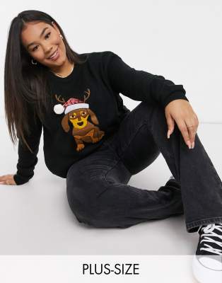 asos curve christmas jumper
