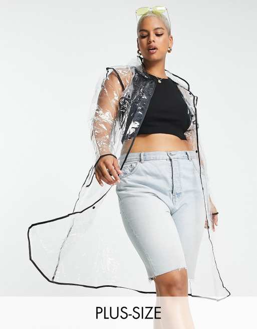 Asos hot sale clear raincoat