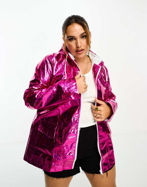 Brave soul metallic jacket best sale