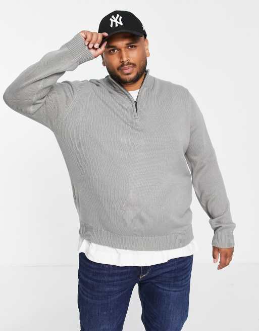 Asos half zip jumper sale