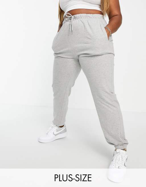 Plus size best sale high waisted joggers