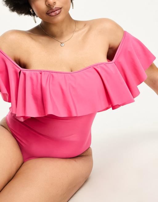 Off the shoulder deals swimsuit top