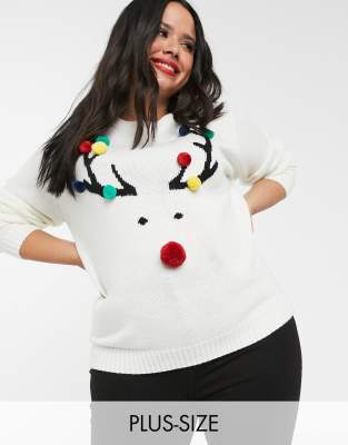 asos curve christmas jumper