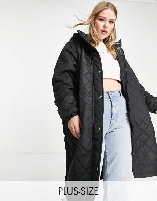 Asos brave soul padded coat online