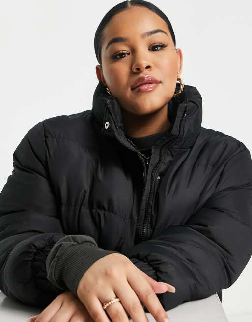 Brave Soul Plus slay puffer jacket ASOS