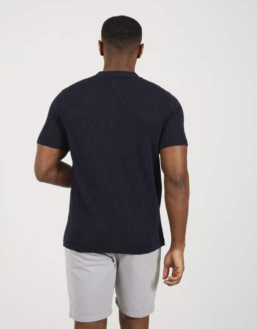 Brave Soul - Polo en maille - Bleu marine, 2 de 4