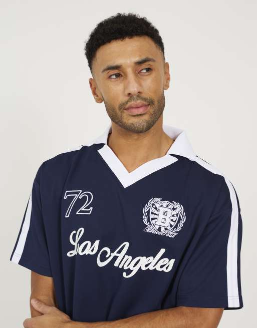 Brave Soul - Polo style football - Bleu marine, 4 de 4