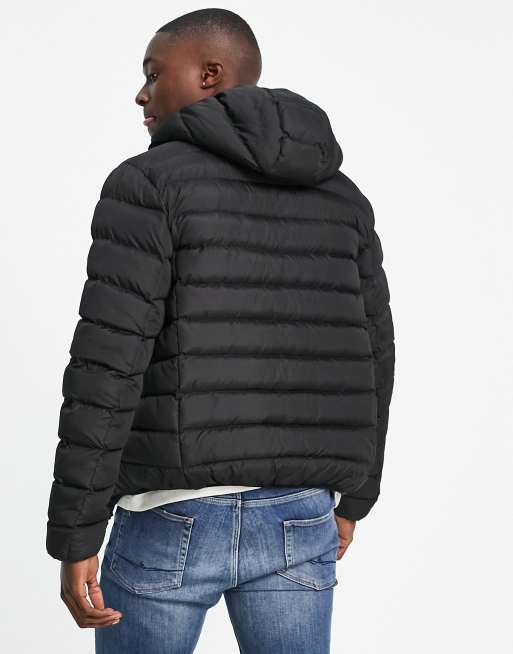 Brave soul black puffer clearance jacket