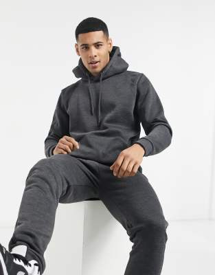 Brave Soul pullover hoodie and sweatpants tracksuit in black | ASOS