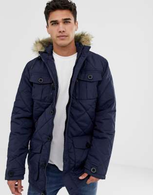 brave soul quilted parka