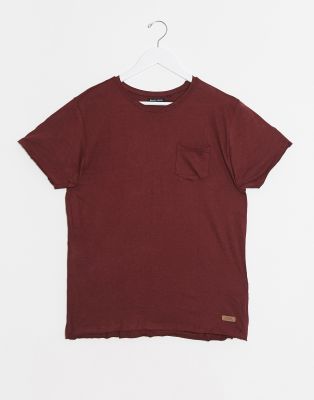 brave soul raw edge t shirt