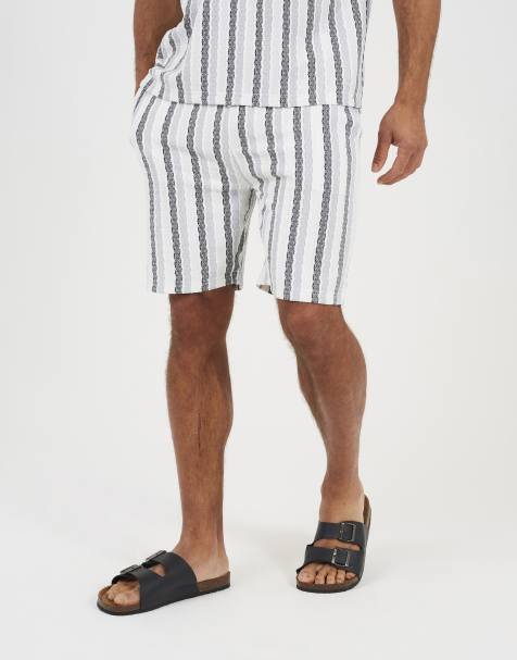 Brave Soul - Regular-fit short in wit - view 1