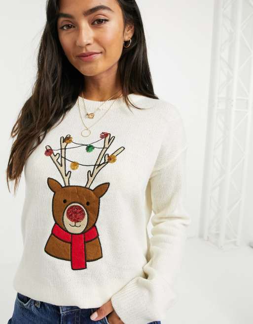 Brave soul shop reindeer christmas jumper