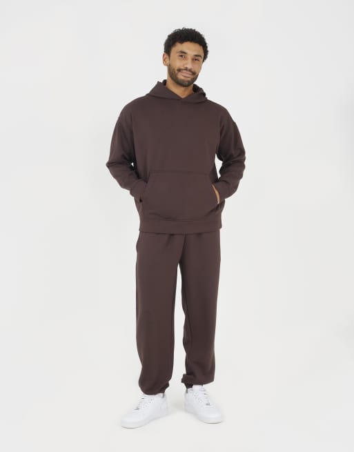 Brave Soul Relaxed fit overhead hoodie in brown, 2 of 4