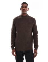Brave Soul Pull à Col Roulé Pour Homme, Chocolat, XL Dès 17,99 € - Sur