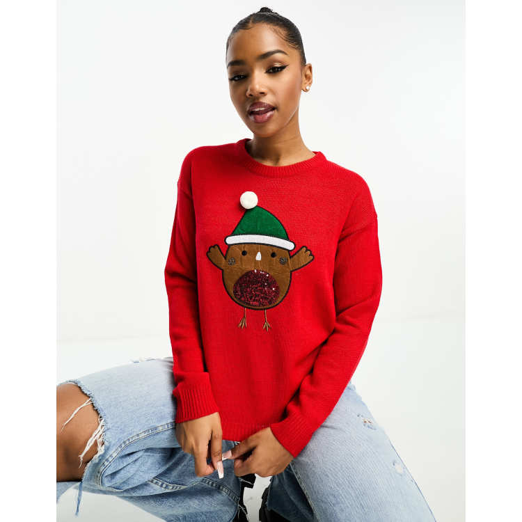 Brave soul clearance reindeer christmas jumper