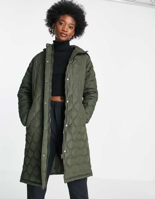 Brave soul quilted parka deals