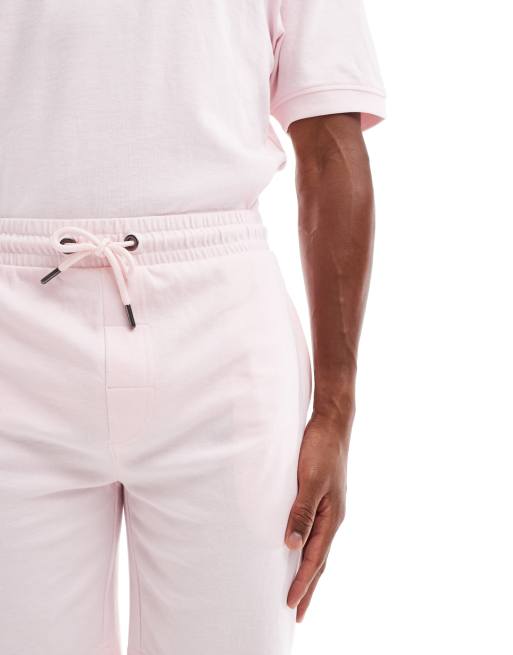 Brave Soul – Set aus Oversize-T-Shirt und Shorts in Rosa, 2 von 4