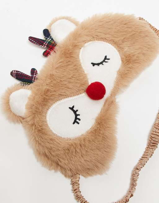 Brave Soul Set regalo con mascherina da notte con renna e