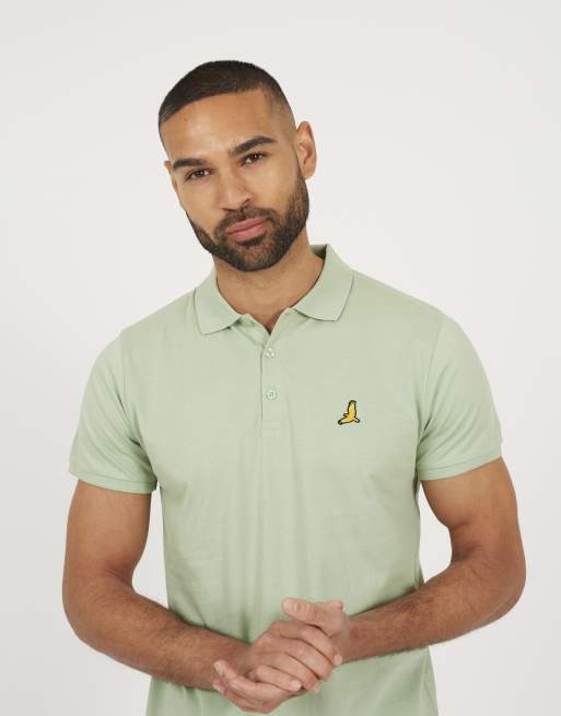 Brave Soul set van 3 katoenen jersey poloshirts in multi, 2 van 4