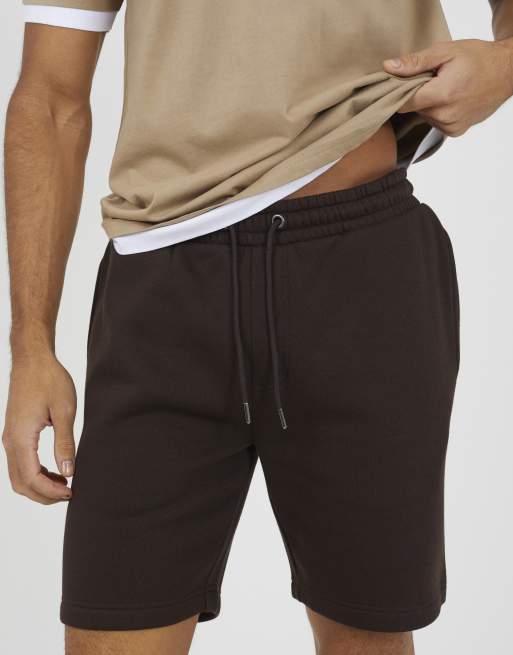 Brave Soul - Short basique en molleton - Chocolat, 4 de 4