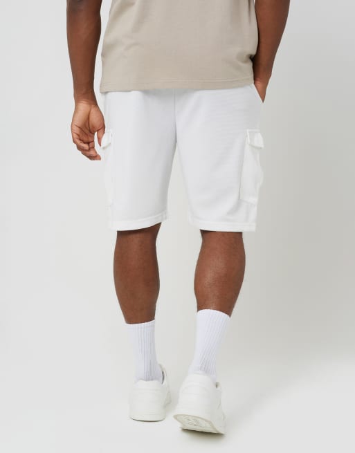 Brave Soul - Short cargo texturé - Crème, 2 de 4