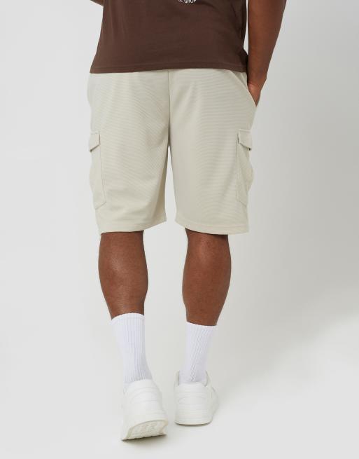 Brave Soul - Short cargo texturé - Taupe clair, 2 de 4