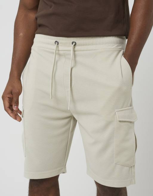 Brave Soul - Short cargo texturé - Taupe clair, 3 de 4