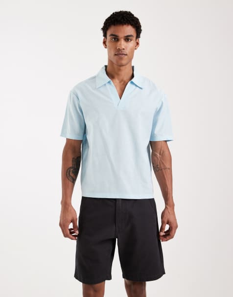 Brave Soul - Short chino - Bleu marine - view 1