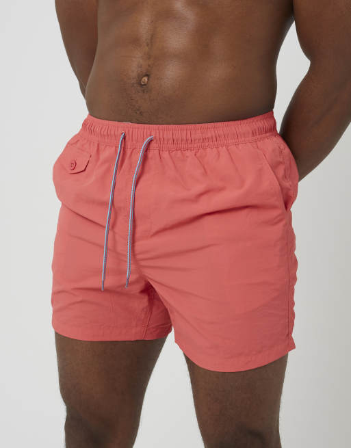 Brave Soul - Short de bain élastique - Corail, 4 de 4