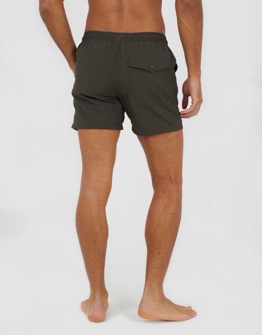 Brave Soul short de bain élastiqué kaki, 2 de 4