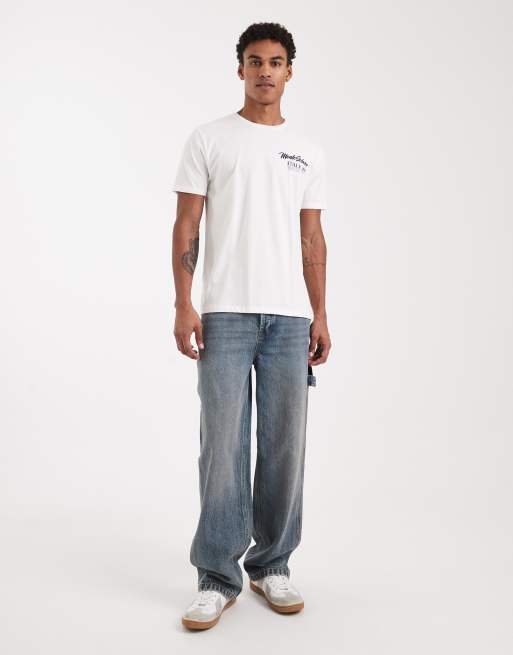 Brave Soul short sleeve scenery graphic t-shirt in white, 2 of 5
