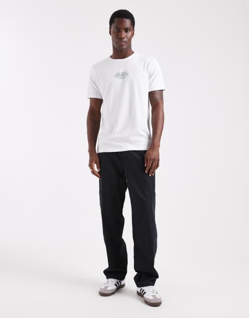 Brave Soul short sleeve vacances graphic t-shirt in white, 2 of 5