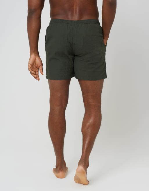 Brave Soul - Shorts de baño caquis de sirsaca, 2 de 4